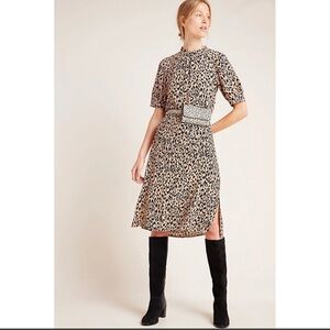 Anthropologie McKenzie mock neck tunic dress